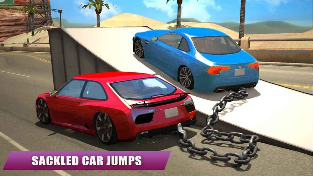 Chained Cars Racing 3D