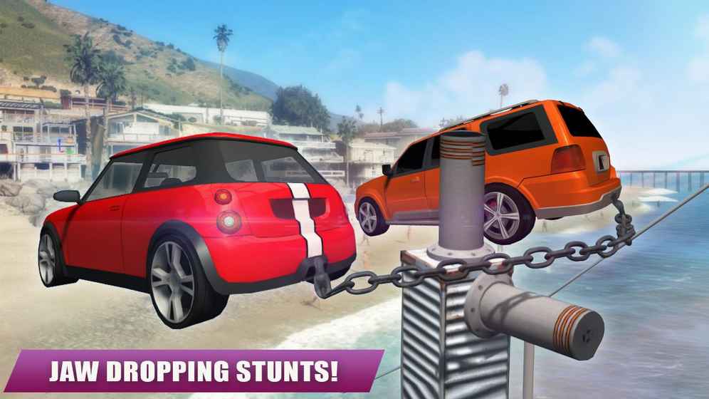 Chained Cars Racing 3D