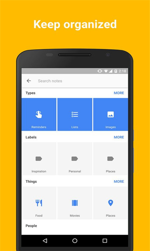 Google Keep(谷歌云笔记)