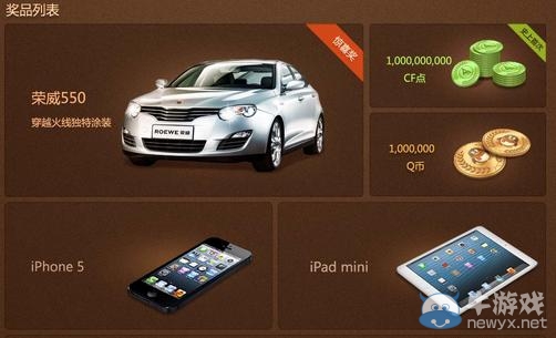 《CF》年度回饋百萬Q幣好禮歡樂送活動(dòng)