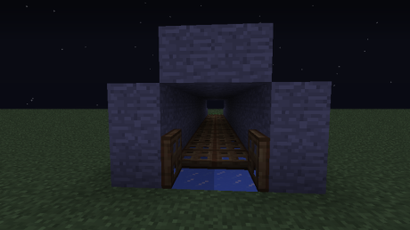 《我的世界》跑酷跳六格的方法