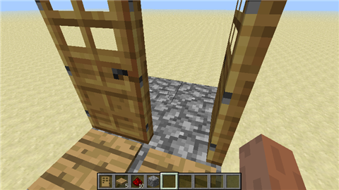 《我的世界》雙開門制作教程