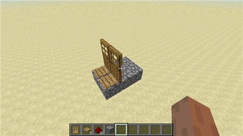 《我的世界》雙開門制作教程