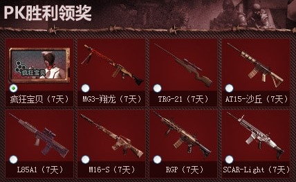 《cf》兄弟我要玩爆你活動 每日完成PK可抽獎M4A1-圣誕