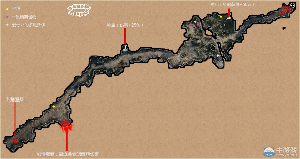 《范海辛的奇妙冒險》地圖與怪物圖文攻略