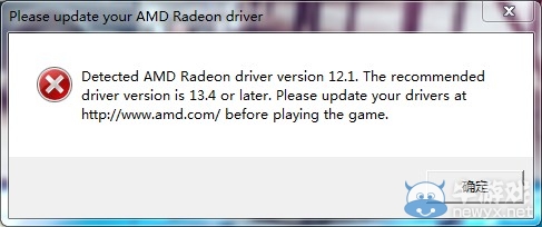 《極品飛車18》出現(xiàn)detected nvidia geforce driver version錯誤解決方法