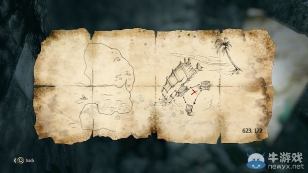 《刺客信條4》藏寶圖位置圖文攻略（附完整大地圖）