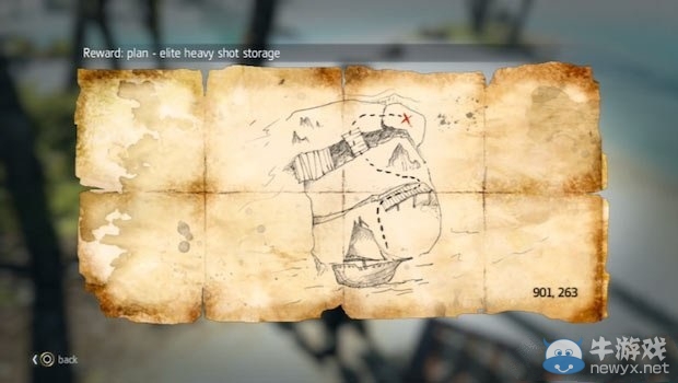 《刺客信條4》藏寶圖位置圖文攻略（附完整大地圖）