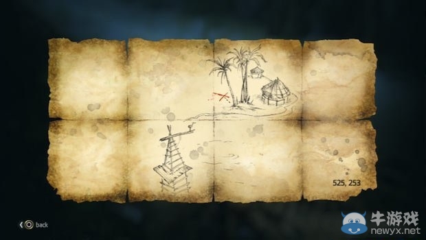 《刺客信條4》藏寶圖位置圖文攻略（附完整大地圖）