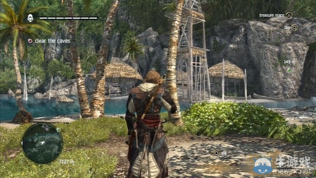 《刺客信條4》藏寶圖位置圖文攻略（附完整大地圖）