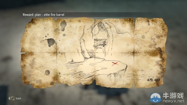 《刺客信條4》藏寶圖位置圖文攻略（附完整大地圖）