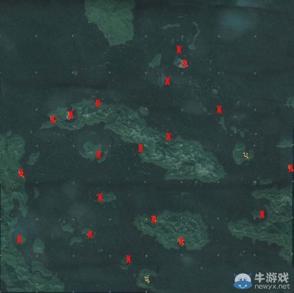 《刺客信條4》藏寶圖位置圖文攻略（附完整大地圖）