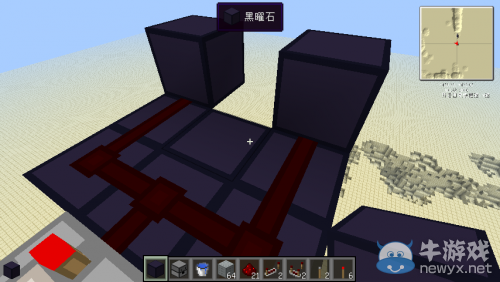 《我的世界》微型紅石大炮制作方法