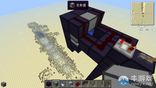 《我的世界》微型紅石大炮制作方法