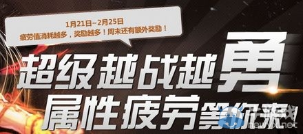 《dnf》超級越戰越勇 屬性疲勞值等你來