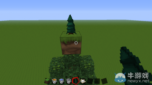 《我的世界》另類造塔方法