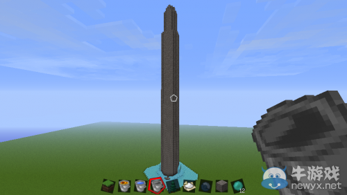 《我的世界》另類造塔方法