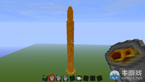 《我的世界》另類造塔方法