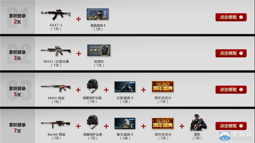 《cf》網(wǎng)吧軍火庫活動 開啟神秘武器