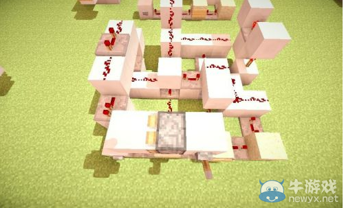 《我的世界》沙子活塞電梯的制作方法