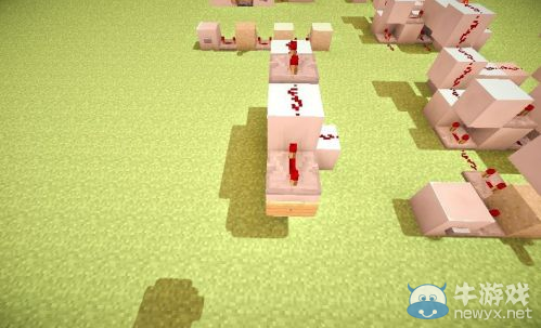 《我的世界》沙子活塞電梯的制作方法