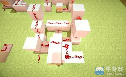 《我的世界》沙子活塞電梯的制作方法