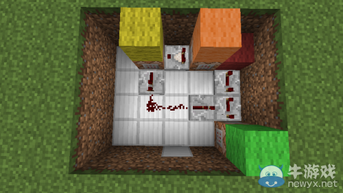 《我的世界》簡(jiǎn)易密碼門制作方法
