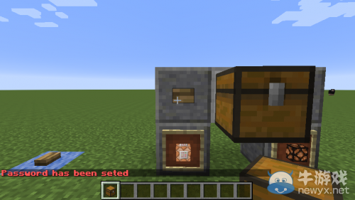 《我的世界》簡(jiǎn)易密碼門制作方法
