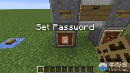 《我的世界》簡(jiǎn)易密碼門制作方法