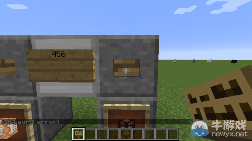 《我的世界》簡(jiǎn)易密碼門制作方法