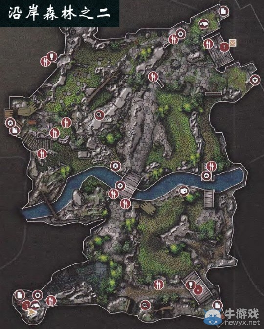 《古墓麗影9》劇情地圖攻略之沿岸森林二