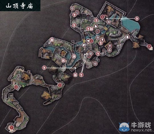 《古墓麗影9》劇情地圖攻略之山中寺廟