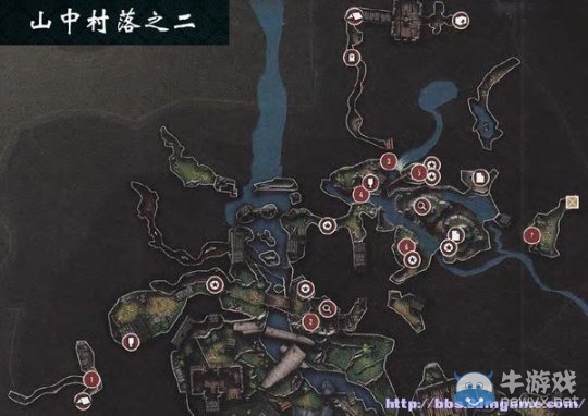《古墓麗影9》劇情地圖攻略之山中村落Ⅱ