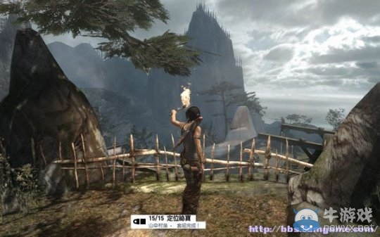 《古墓麗影9》劇情地圖攻略之山中村落Ⅲ