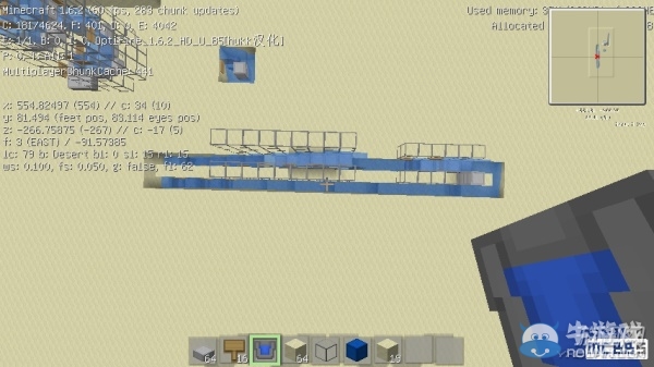 《我的世界》自動上升水電梯制作圖文教程