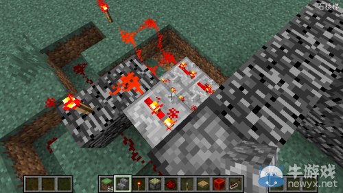 《我的世界》簡單紅石陷進制作方法