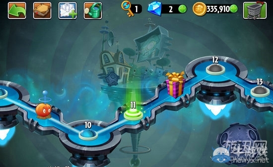 《植物大戰僵尸2》遙遠未來第十一關通關圖文攻略