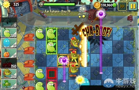 《植物大戰僵尸2：遙遠未來》第19關攻略