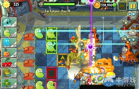 《植物大戰僵尸2：遙遠未來》第19關攻略