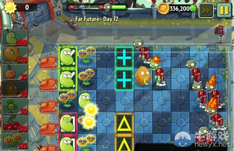 《植物大戰(zhàn)僵尸2：遙遠未來》第12關攻略