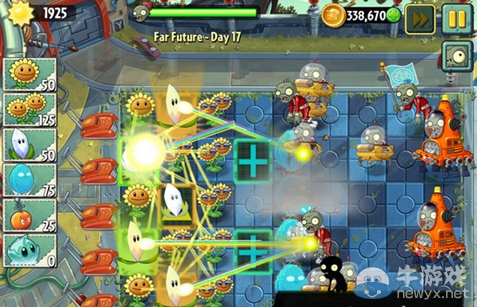 《植物大戰(zhàn)僵尸2：遙遠(yuǎn)未來》第17關(guān)攻略