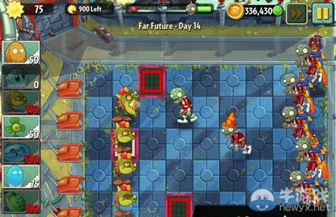 《植物大戰(zhàn)僵尸2：遙遠(yuǎn)未來(lái)》第14關(guān)攻略