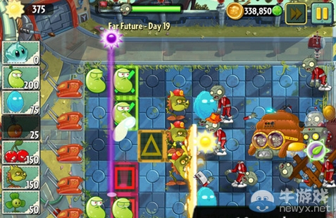 《植物大戰僵尸2：遙遠未來》第19關攻略