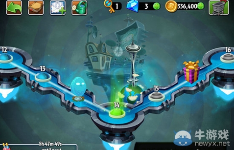 《植物大戰(zhàn)僵尸2：遙遠(yuǎn)未來(lái)》第14關(guān)攻略