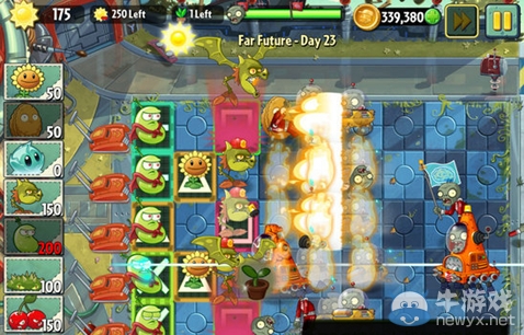 《植物大戰僵尸2：遙遠未來》第23關攻略