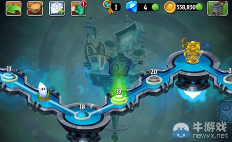 《植物大戰僵尸2：遙遠未來》第19關攻略