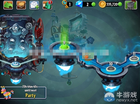 《植物大戰僵尸2：遙遠未來》第9關攻略