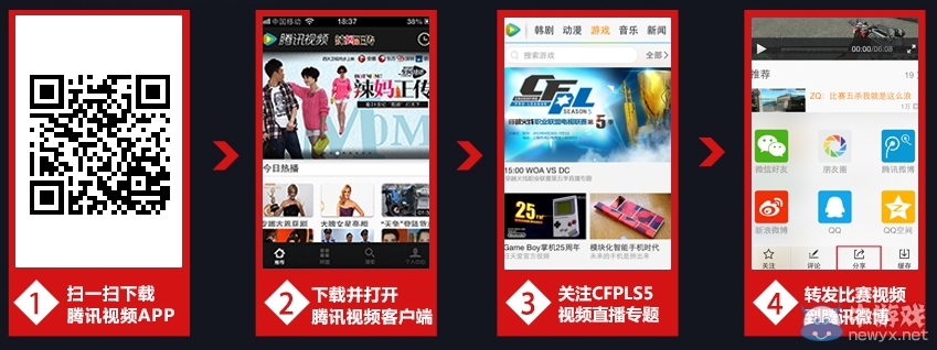 《CF》下載騰訊視頻APP贏取豪華禮包活動