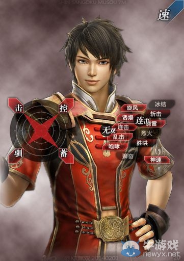 《真三國無雙7：猛將傳》全武將性能考察與戰(zhàn)法解析陸遜（飛燕劍）