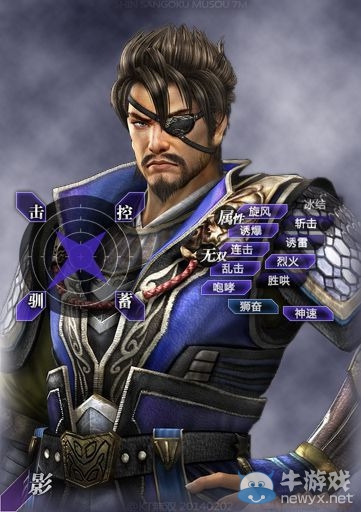 《真三國(guó)無雙7：猛將傳》全武將性能考察與戰(zhàn)法解析夏侯惇（樸刀）